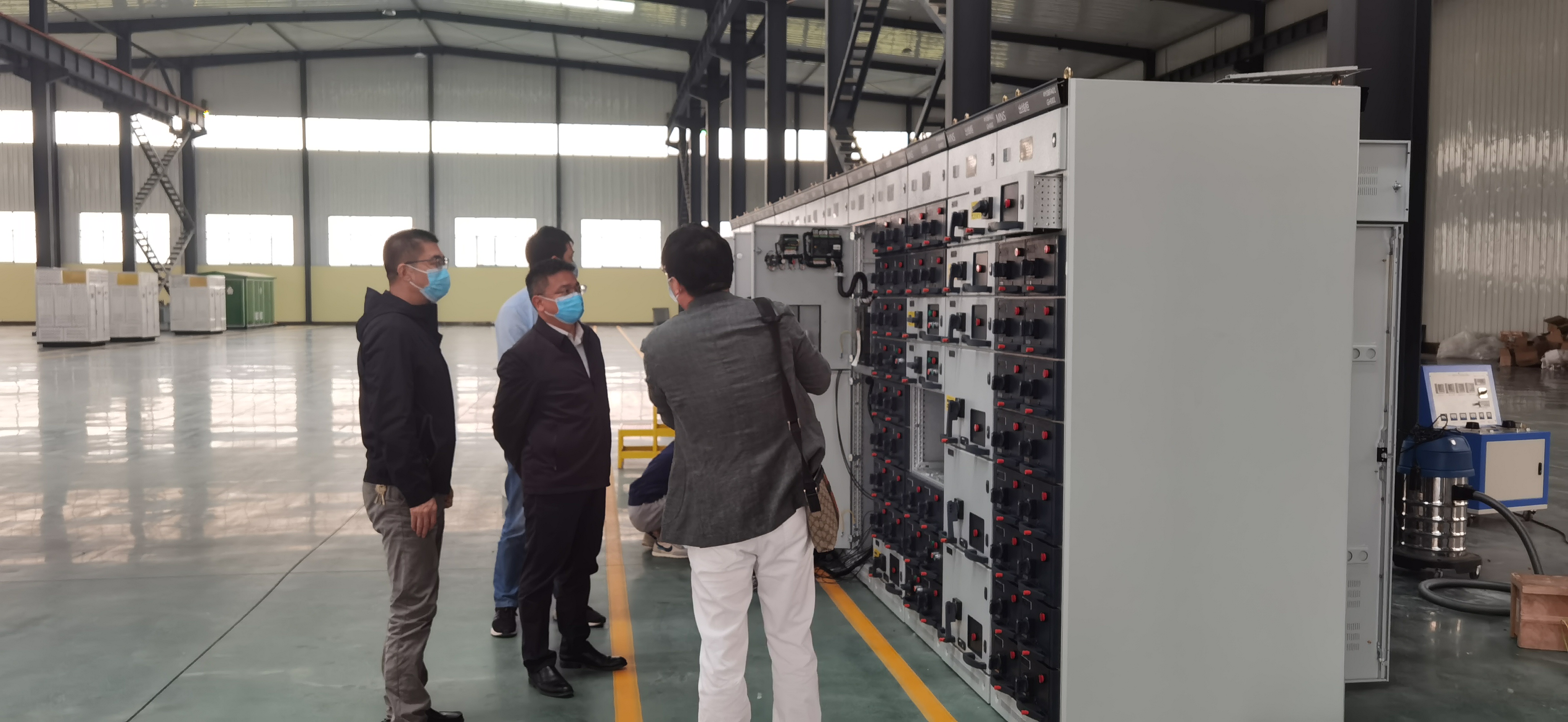 歡迎縣政府副縣長(zhǎng)蒞臨我單位檢查指導(dǎo)工作